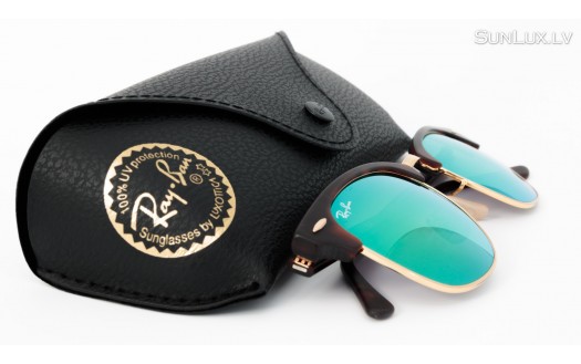 Ray-Ban Clubmaster Flash Lenses (RB3016 114519 51mm) saules brilles